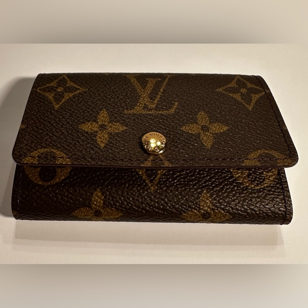 Louis Vuitton Brown Monogram 6 Key Holder Excellent